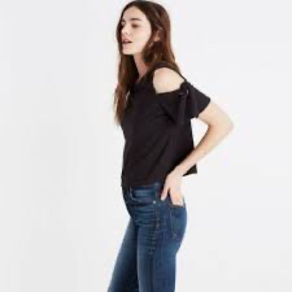 ⚡️Madewell Skylark Cold-Shoulder Top - Picture 3 of 10